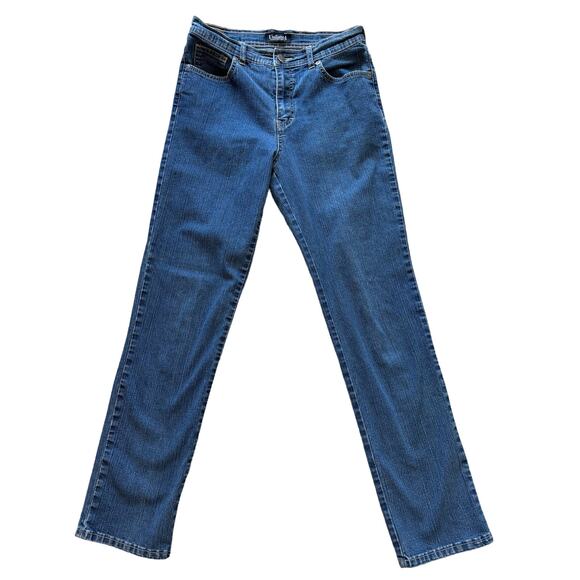 UNLISTED by Kenneth Cole Medium Wash Straight Leg Jeans Sz 6 - Picture 1 of 8